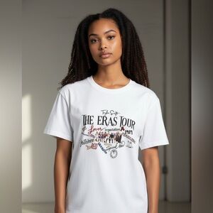 White Graphic Short Sleeve Tee